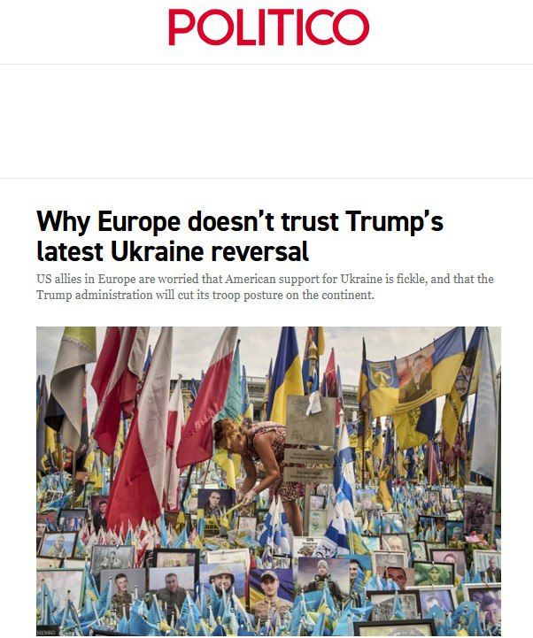 ������� �� ����� ����������� � �������� � Politico