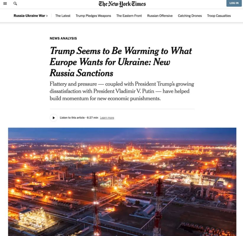 The New York Times: ����� ������� ��� ������ ������ ����� ������� ����� �������������� ������ � ���������� ��������