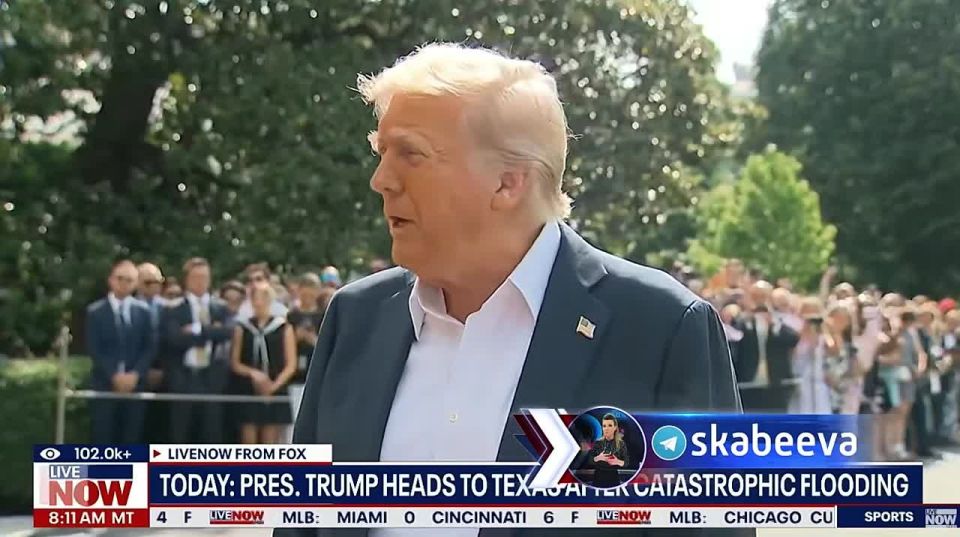 На вопрос журналиста про удары по Украине Трамп посоветовал просто подождать: ‘Я знаю