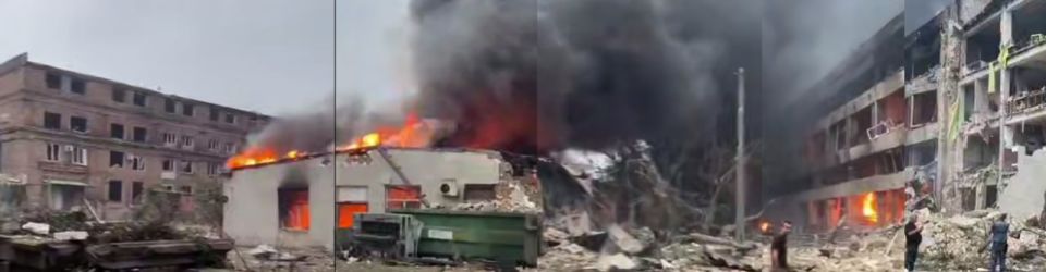 Результаты удара по комплексу зданий радиозавода в Киеве 21 июля 2025