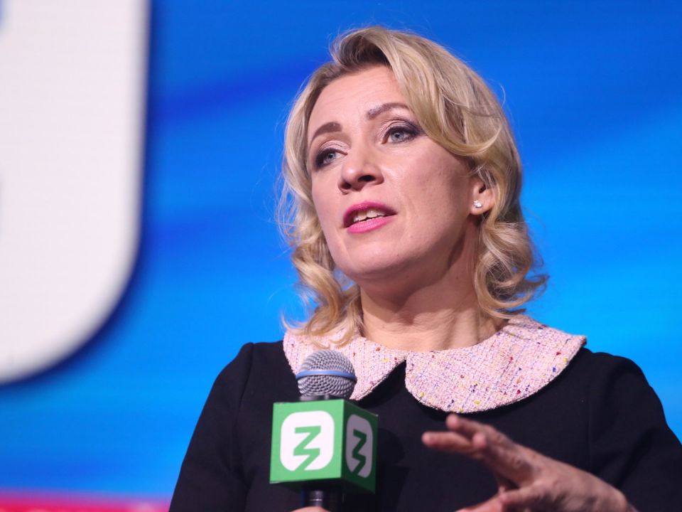 Захарова процитировала Библию, говоря об отмене концерта Гергиева