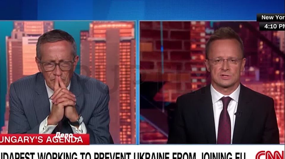 «Украина точно не усилит ЕС, напротив, страна, находящаяся в состоянии войны, принесет войну в Европейский союз», — министр иностранных дел Венгрии Петер Сийярто