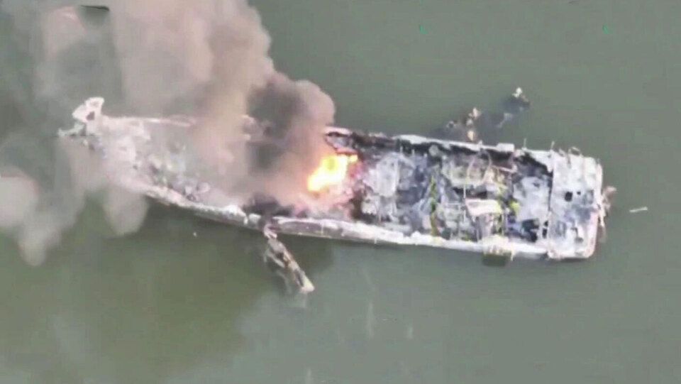 В Одессе атакован перевалочный пункт для техники ВСУ