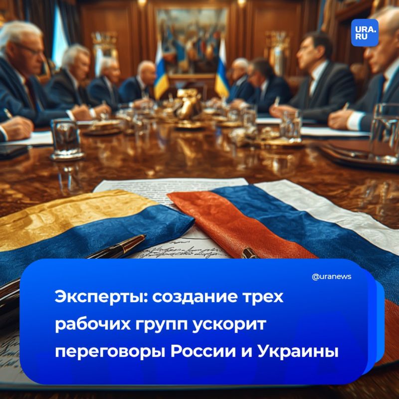 Зачем Россия предложила сформировать три рабочие группы по переговорам с Украиной? Это сделало бы работу более результативной
