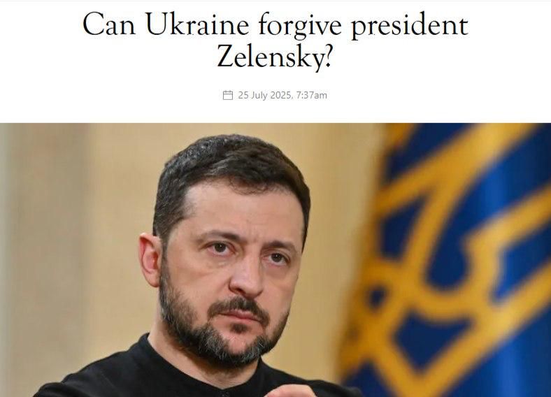 The Spectator назвал «политическим самоубийством» решение Зеленского об ограничении прав НАБУ и САП