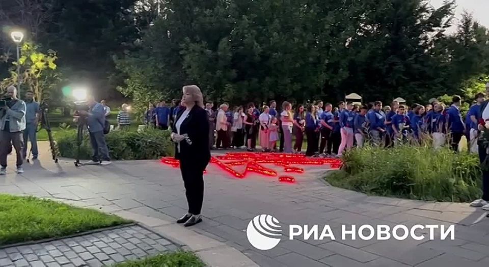 В Москве прошла акция, посвящённая погибшим от рук украинских боевиков детям Донбасса
