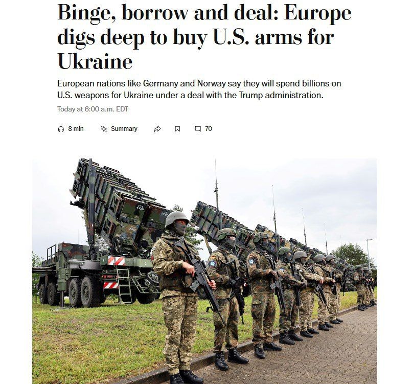 Берлин наращивает поставки Patriot для Киева — WP