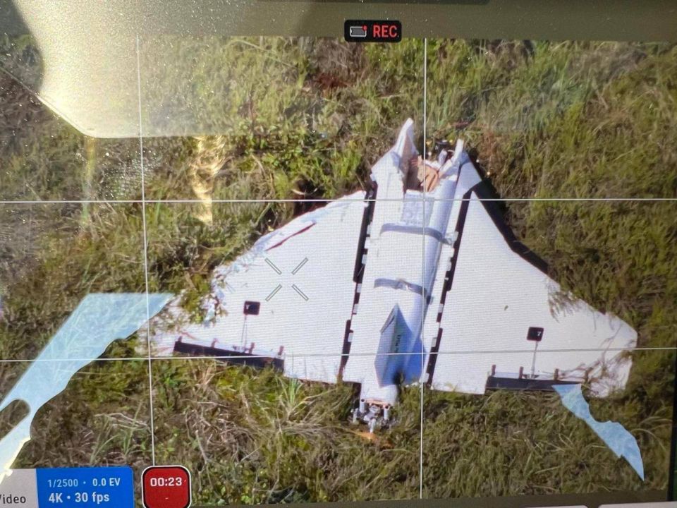 В Литве показали первые кадры дрона, якобы прилетевшего из Белоруссии