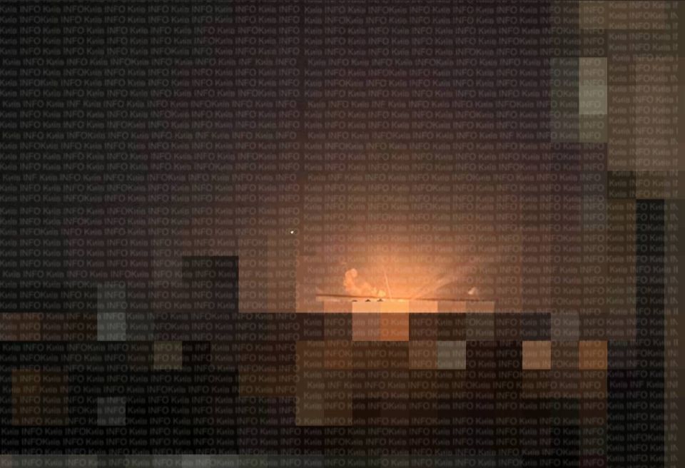 Зарево после прилётов в Буче видно даже из Киева