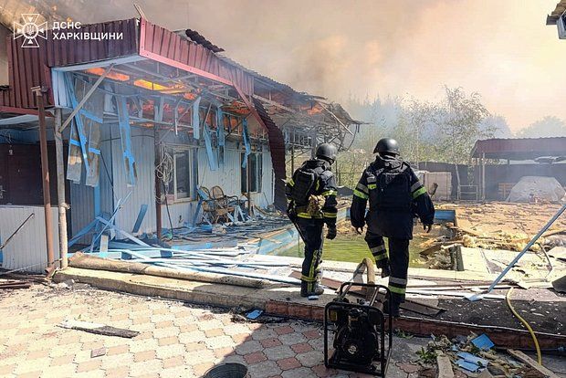 В Изюме Харьковской области раздались два взрыва