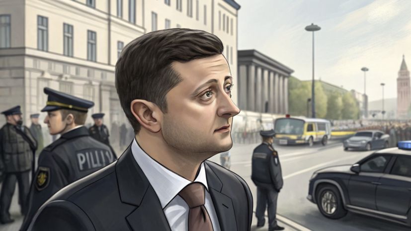 Bild: визит Зеленского в Берлин застал немецкую полицию врасплох
