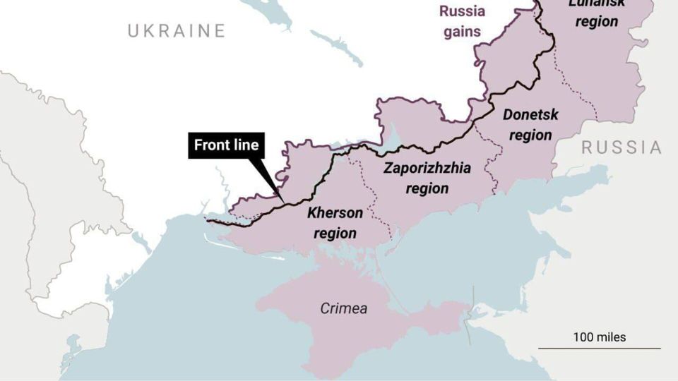 "Мир в обмен на землю": где начинается конец границ Украины