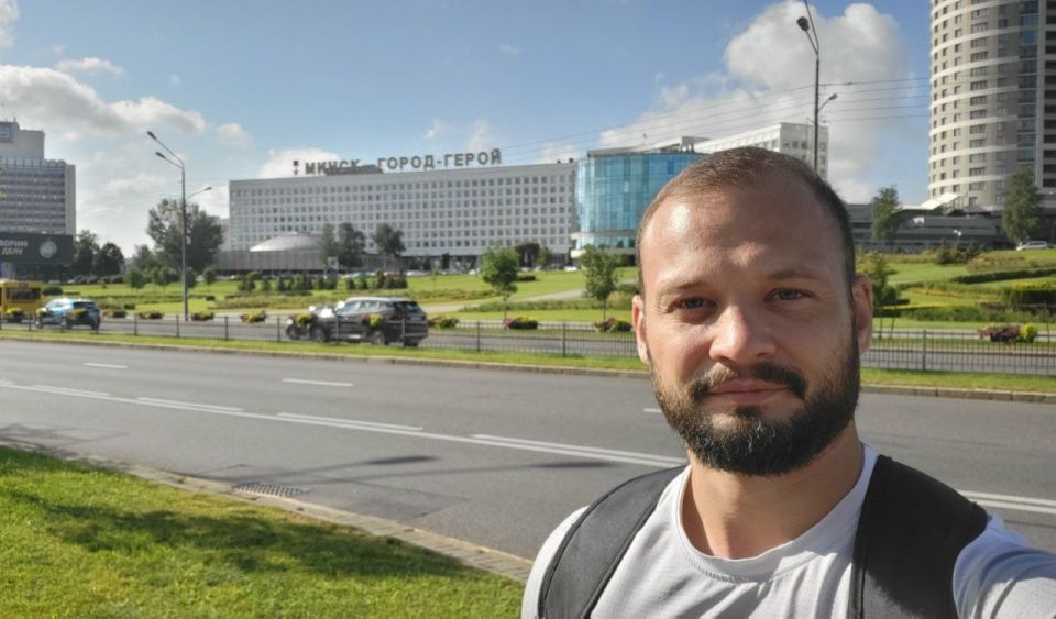 Удалось немного рассказать в Беларуси о работе журналиста на современной войне