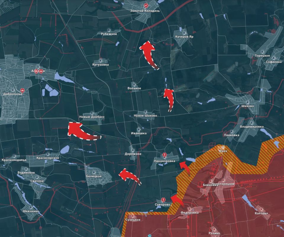 Туман все гуще. что происходит под Добропольем?