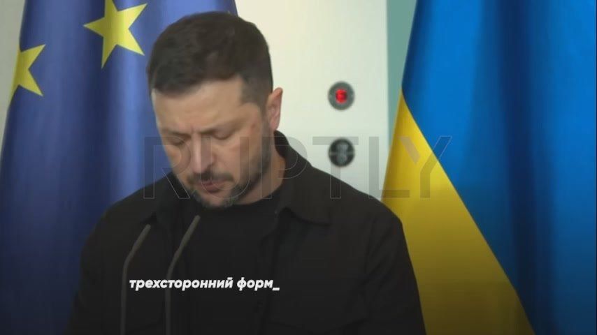 «Все, что касается Украины, должно обсуждаться исключительно с Украиной. Россия не может иметь права вето в отношении перспективы Украины в ЕС и НАТО»: Зеленский продолжает ныть и требовать