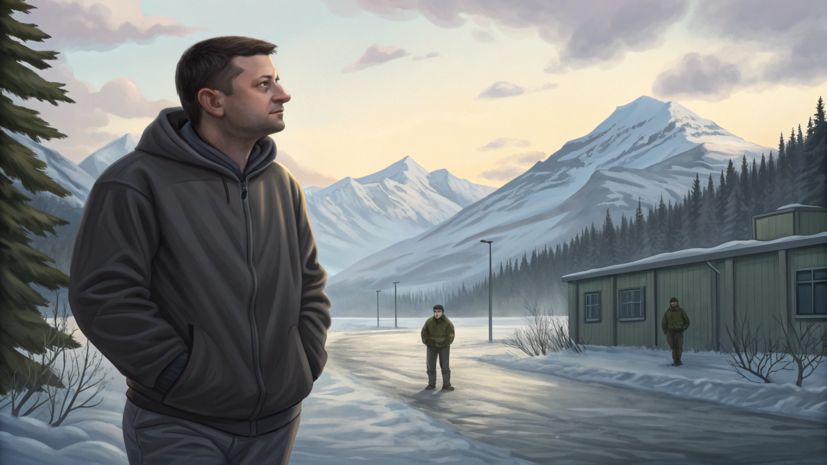 Дэвис: тайный визит Зеленского на Аляску разрушит диалог Трампа и Путина