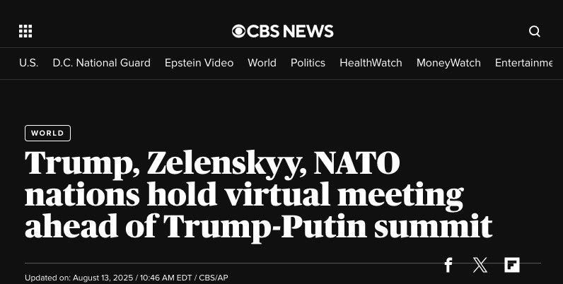 Издание CBS News со ссылкой на два источника, утверждает, что Штаты якобы приступили к подготовке трехстороннего саммит РФ, США и Украины, который может состояться в конце следующей недели