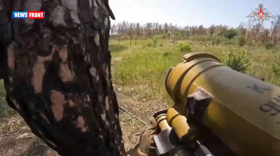 Расчет ПТУР «Метис» уничтожил опорный пункт ВСУ на Краснолиманском направлении