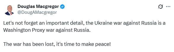 Война проиграна, надо заключать мир — бывший советник Пентагона