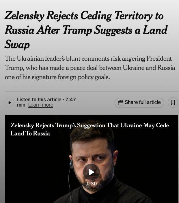 Трамп вынудил Зеленского «вспомнить» о Конституции