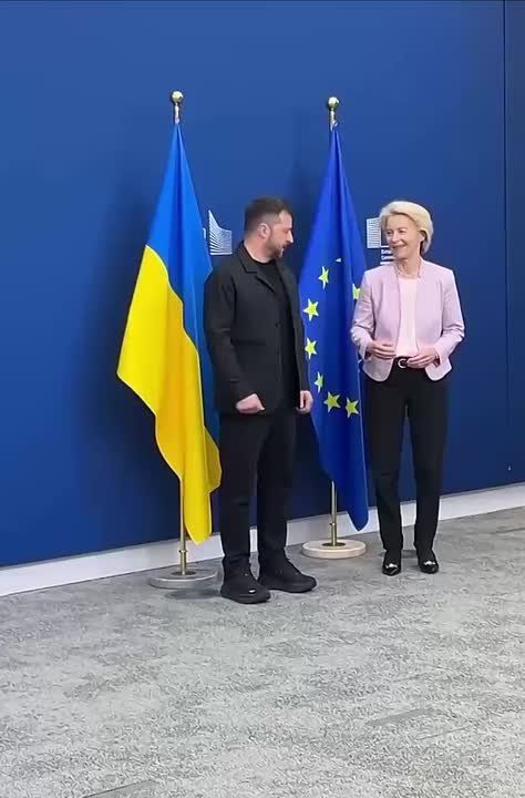 Зеленский прибыл в Брюссель для встречи с главой Еврокомиссии и лидерами «Коалиции желающих»