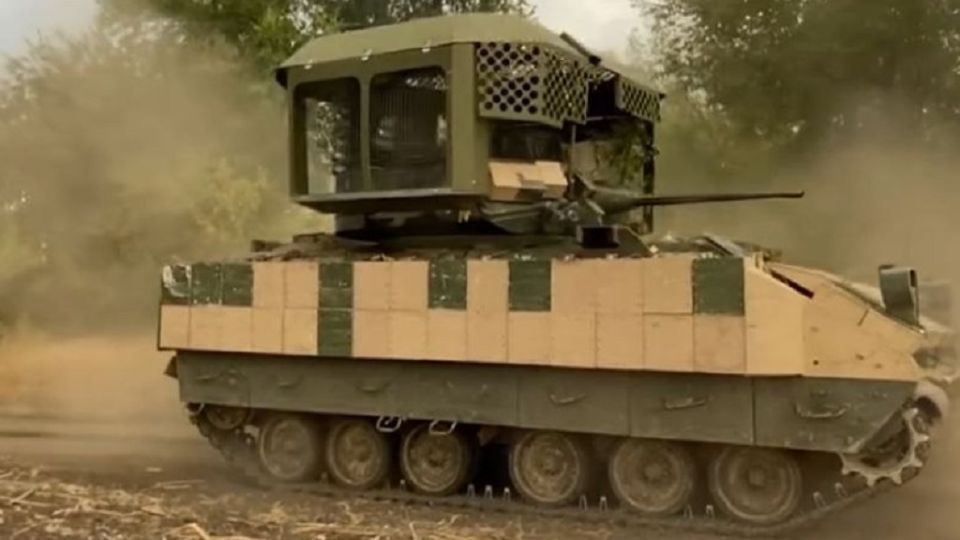 БМП «Брэдли» ВСУ начали получать заводскую защиту башен