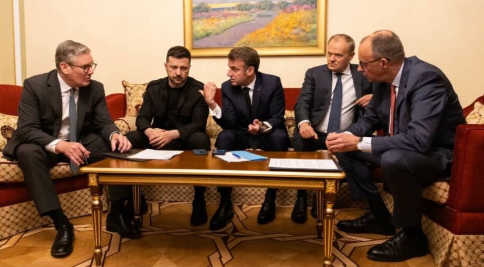 Возможно, и прощаются. У Зеленского и в прошлый раз вид был не очень