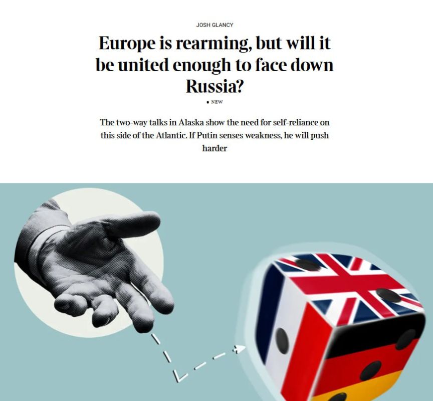 Европейская «самостоятельность»: ЕС отправляет больше денег, но всё равно работает на США, — The Times