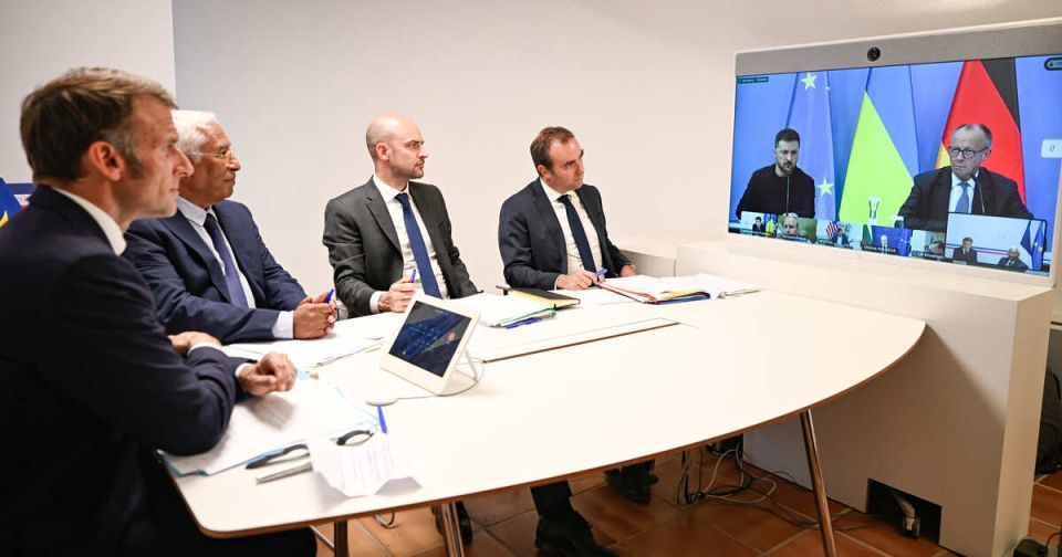 Отчаяние ЕС: европейские "друзья" Зеленского готовят его к встрече с Трампом