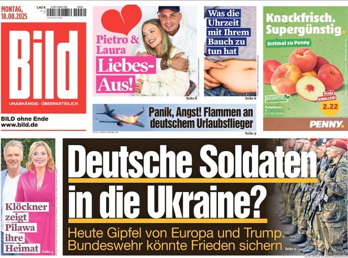 Александр Зимовский: Любимая газета Бильд не подвела!