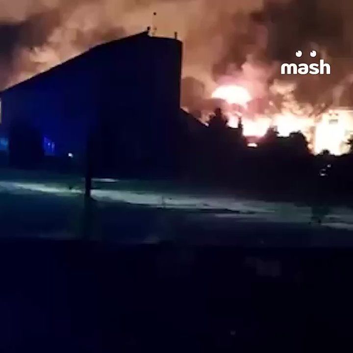 Российские "Герани-2" вывели из строя нефтебазу азербайджанской компании SOCAR в Одесской области