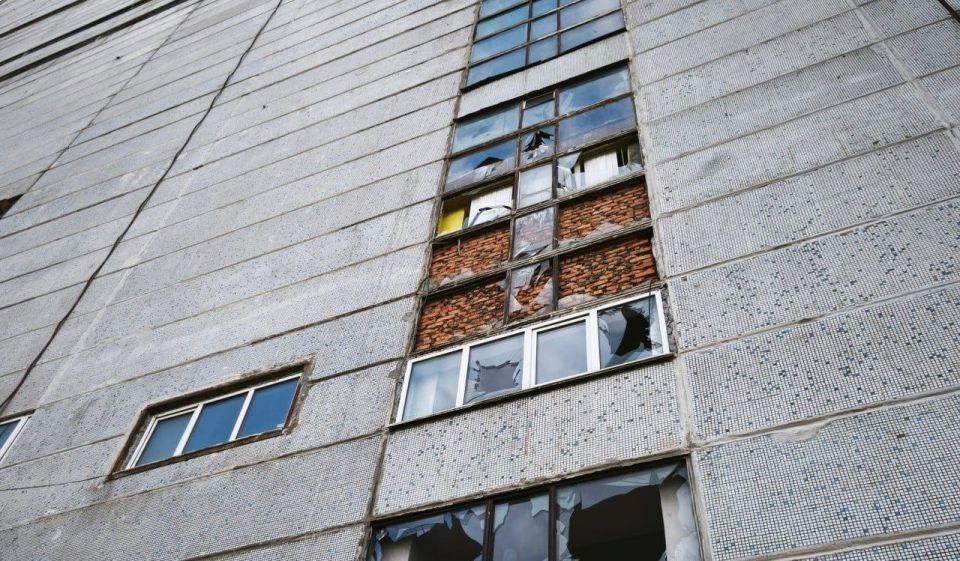 Украинский БПЛА, сбитый над территорией Смоленской АЭС, при падении сдетонировал