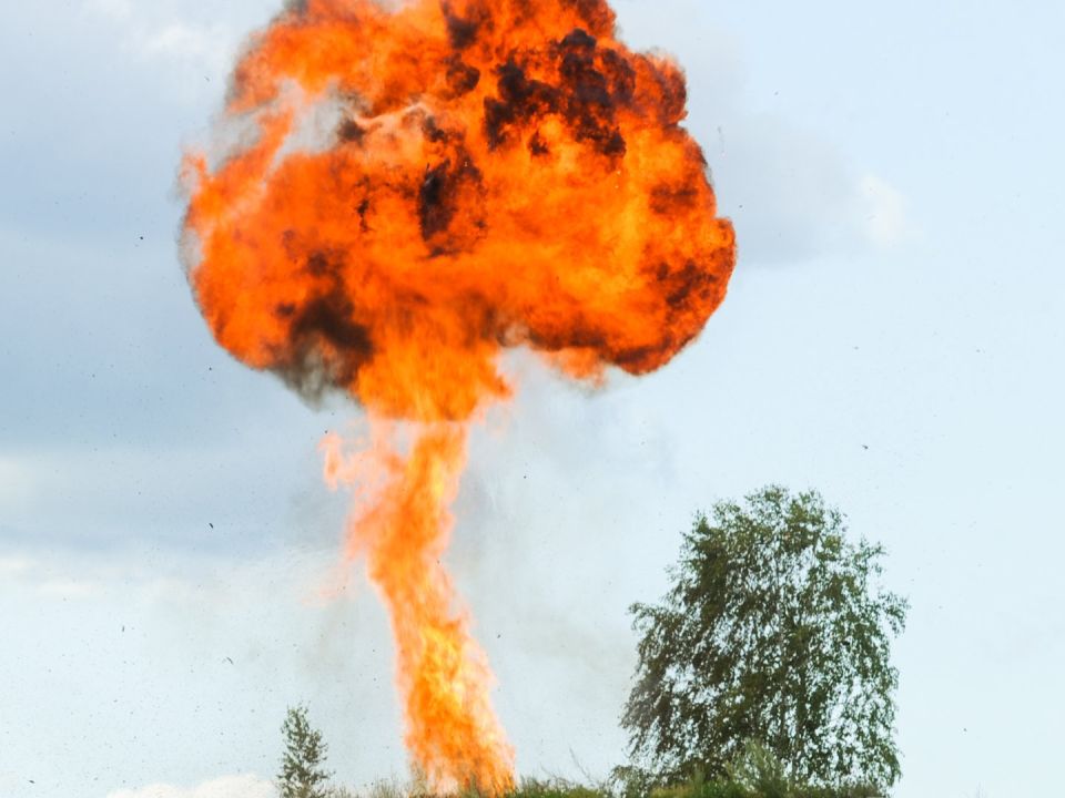 В Киеве взорвался автомобиль