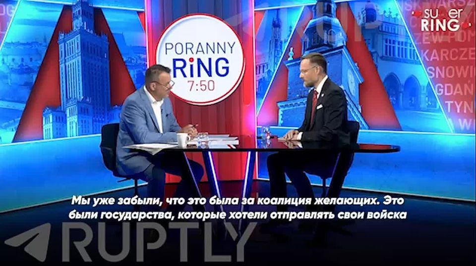«Президент Кароль Навроцкий прямо сказал, что он не даст согласия на отправку польских солдат на Украину», — глава канцелярии президента Польши Збигнев Богуцкий