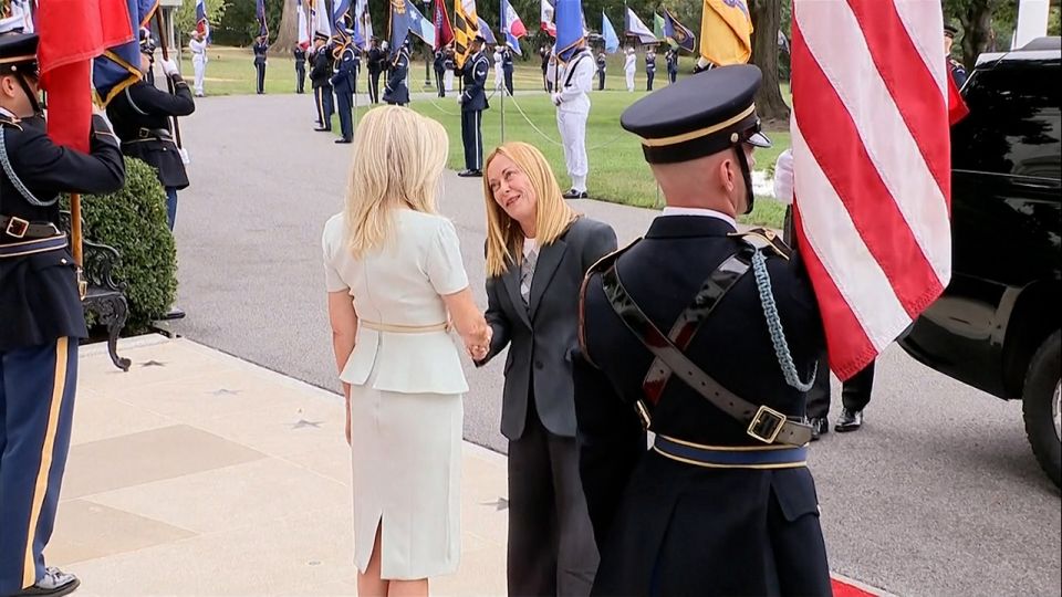 WSJ: Трамп не стал лично приветствовать европейских лидеров у Белого дома