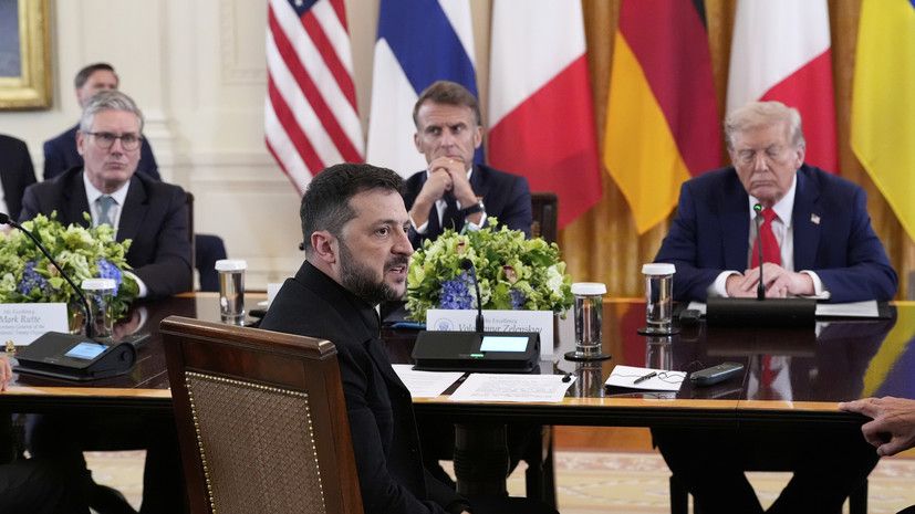 Подготовка к встрече Путина и Зеленского: как прошли переговоры Трампа с Зеленским и лидерами ЕС в Белом доме