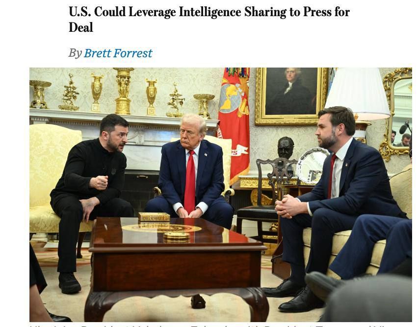 ������� �����: The Wall Street Journal: ��� ���� ������������ ����� ������������� ��� ����� �������� �� ����
