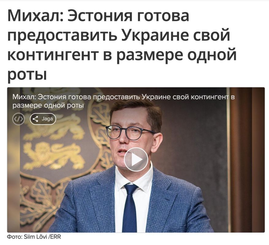 «Всего одна рота»: Эстония решила отправить миротворцев в Украину, но только после встречи Зеленского и Путина