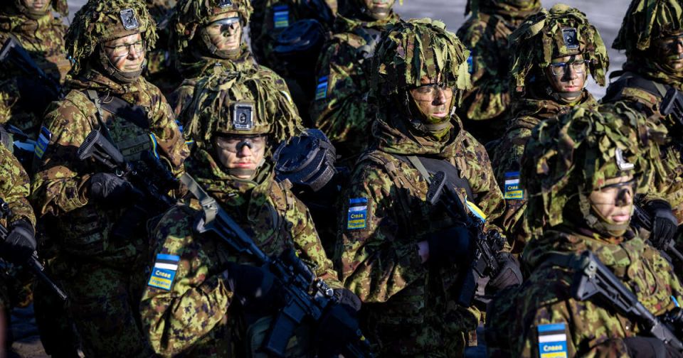 Эстония готова направить на Украину роту солдат