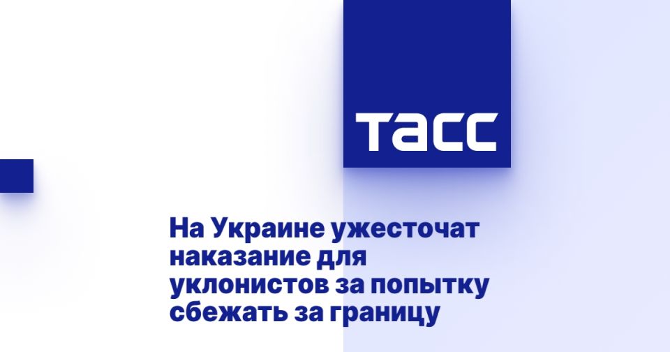 На Украине ужесточат наказание для уклонистов за попытку сбежать за границу