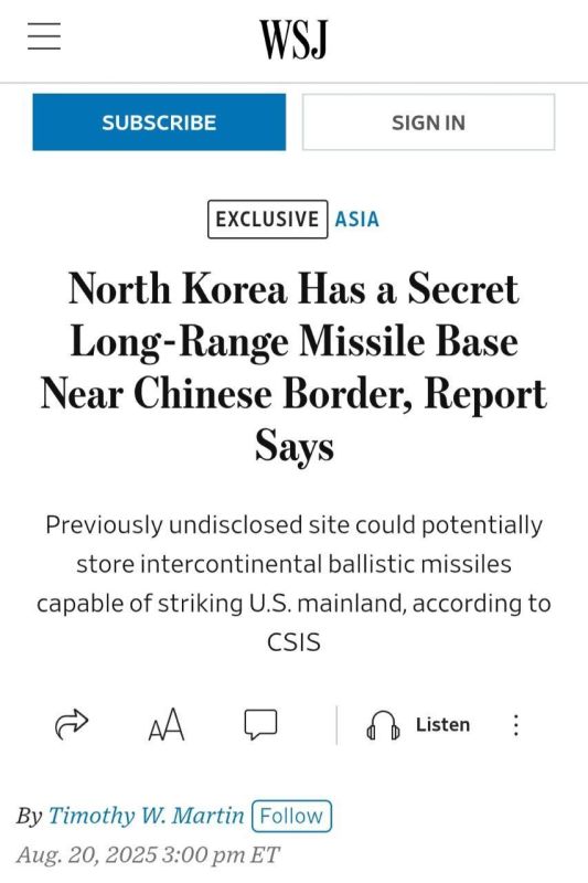 The Wall Street Journal, �� ������� �� ������ ������� ����������: � �������� ����� ���� ���������, ������ ����������� ������� ���� � ������� � ������