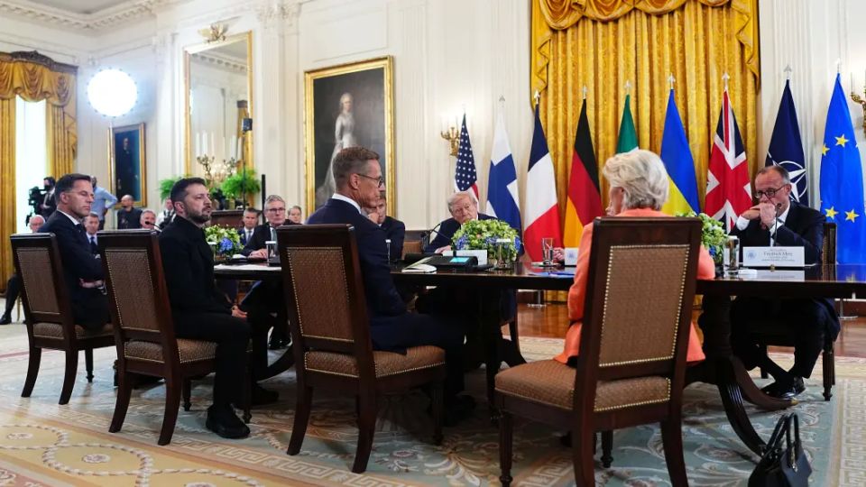 "Вы ничего не решаете - решаем я и Путин": Трамп указал европейцам их место. Накипело