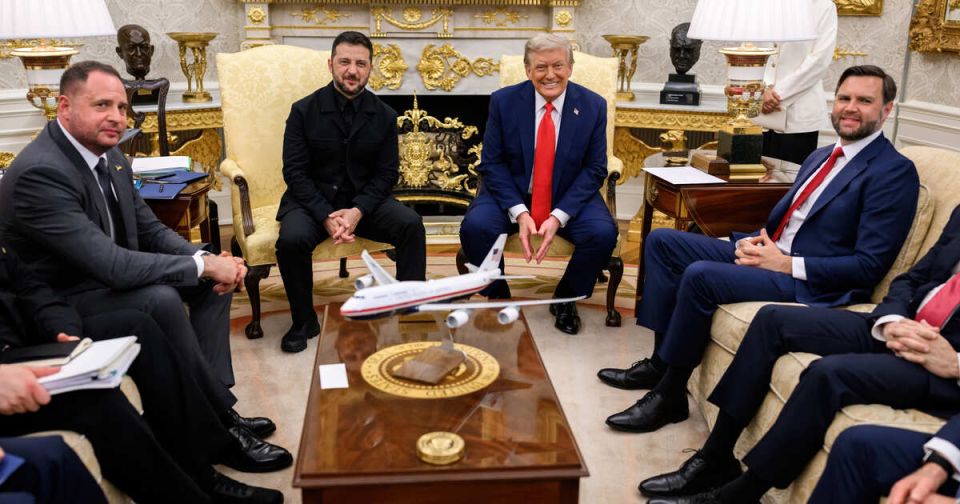 Вэнс пошутил над Зеленским во время встречи в Белом доме