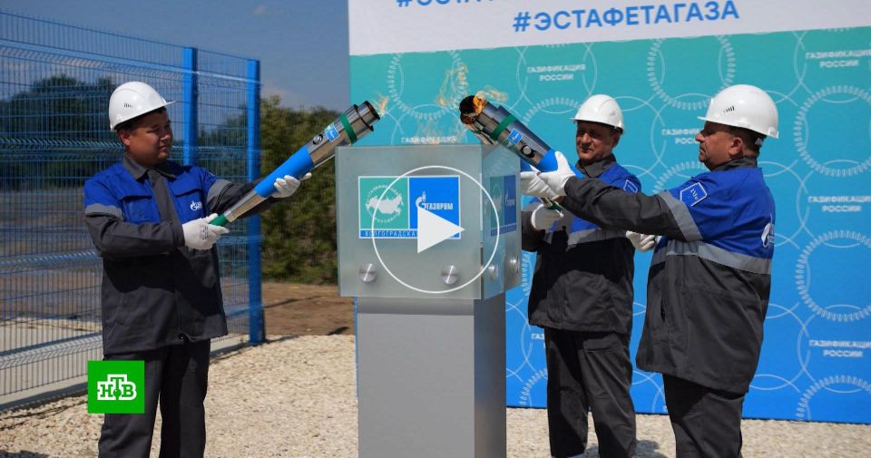 В Волгоградской области газифицировали поселок Красный Буксир