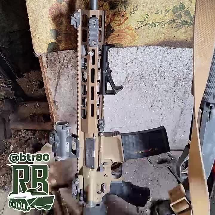 Трофей с фронта: Боец ЦЕНТРа испытал западную винтовку