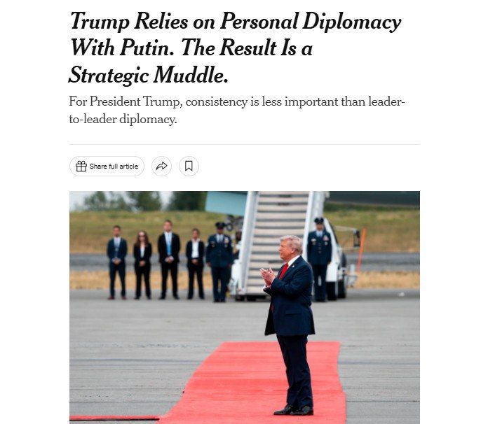 О планах Трампа бросить решение украинского конфликта пишут всё чаще