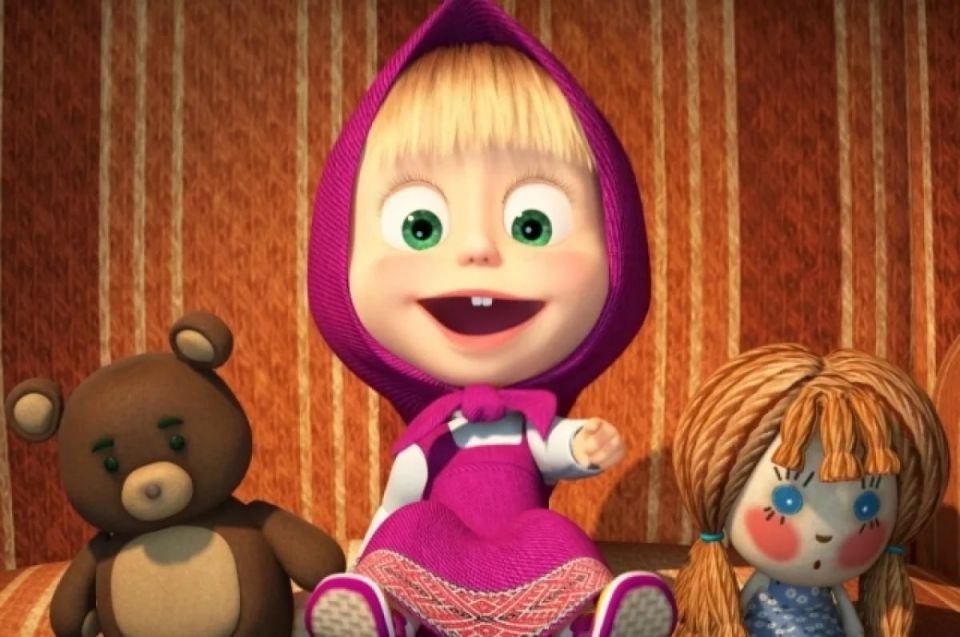 «Маша и Медведь» стал самым популярным мультсериалом на украинском YouTube