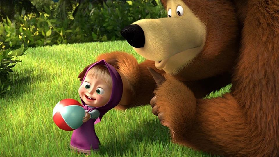 На Украине канал для детей «Маша и Медведь» стал самым популярным на YouTube