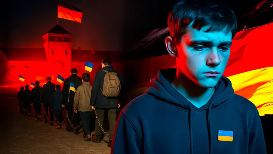 Бежавшие с Украины толпы молодых парней ждёт большой сюрприз: "Представляете, ребята, это Германия!"