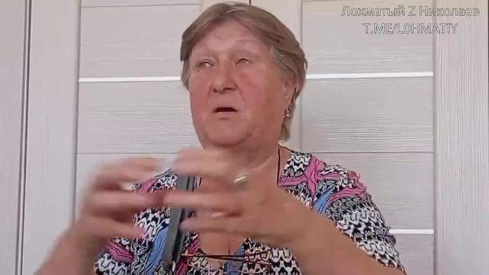 Сергей Лебедев: О жизни под Украиной: жительница населенного пункта Заря ДНР